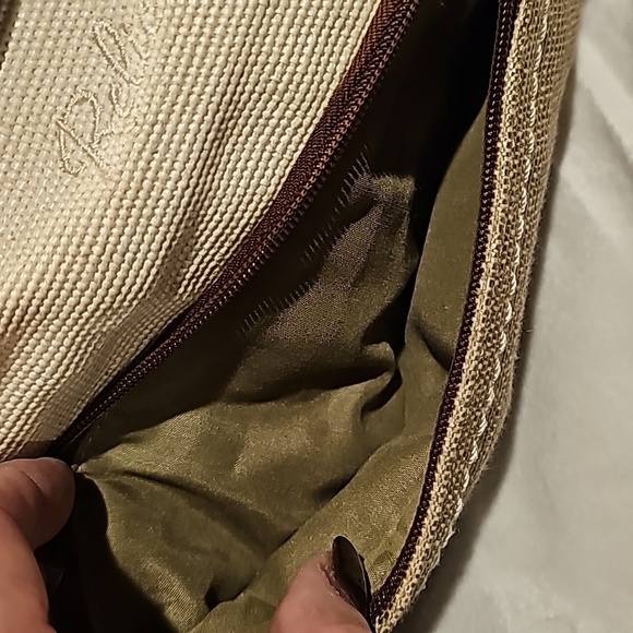 Relic coated canvas wood handle bag very good condition - Picture 3 of 9